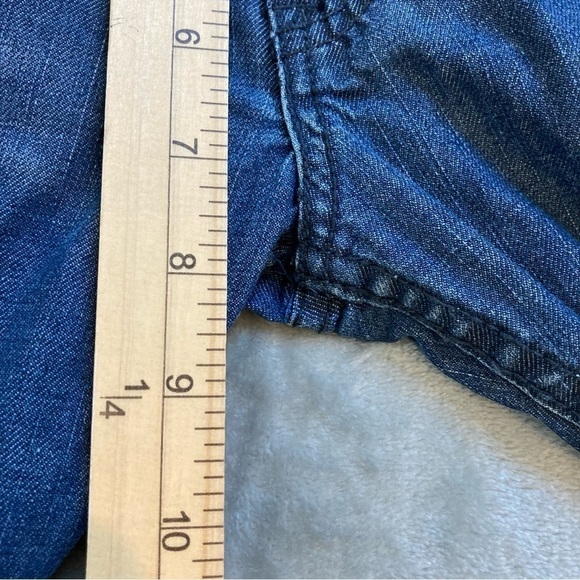 Levi's 513 Slim Straight Stretch Blue Denim Boys Jeans 26x26 Size 12 Regular - Picture 8 of 9